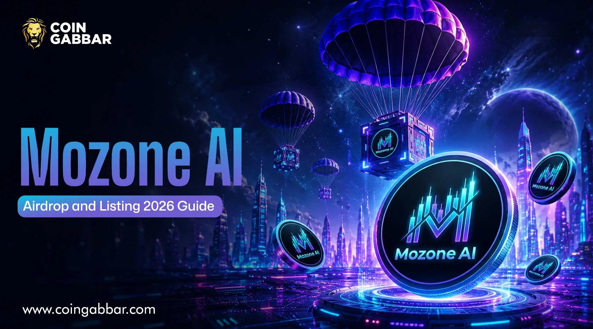 Mozone AI Airdrop and Listing 2026 PancakeSwap launch