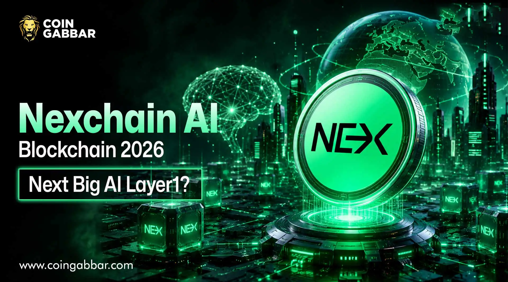 Nexchain AI Blockchain 2026 high TPS layer 1 with NEX token