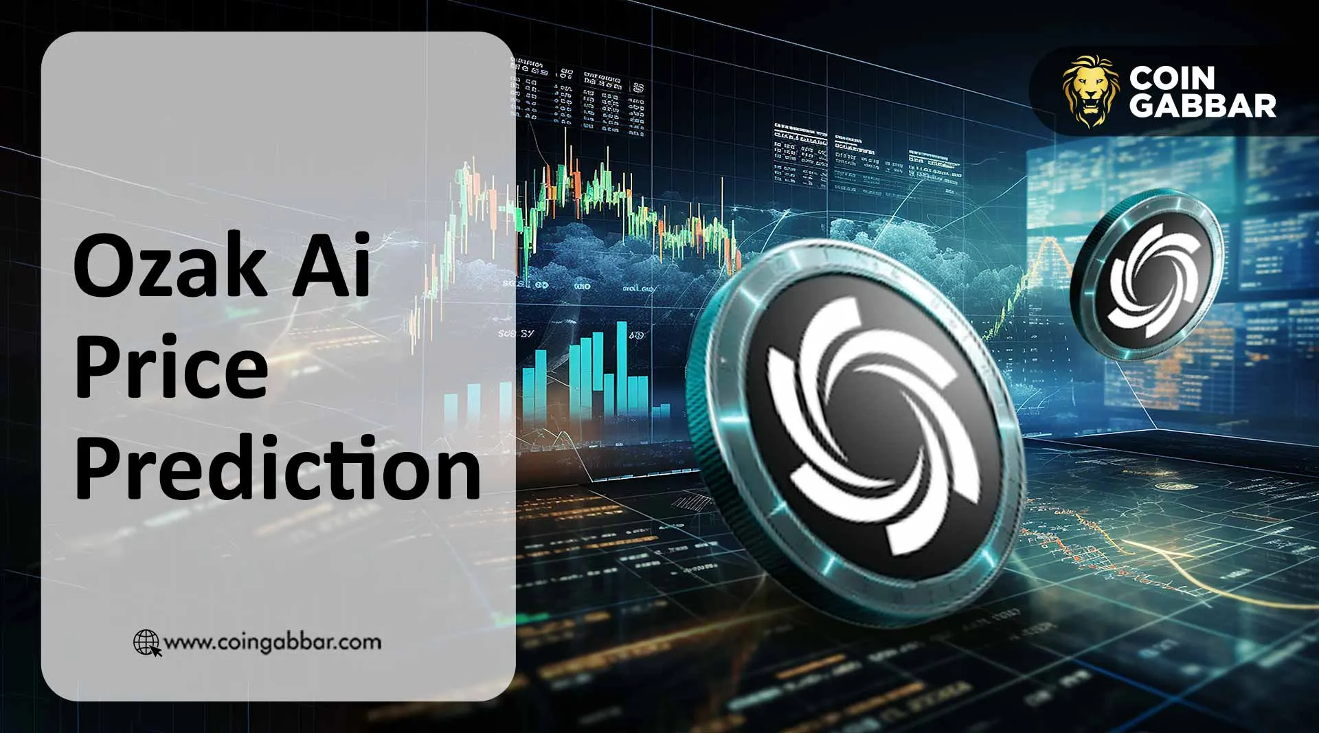 Ozak AI listing countdown and OZ token price prediction chart