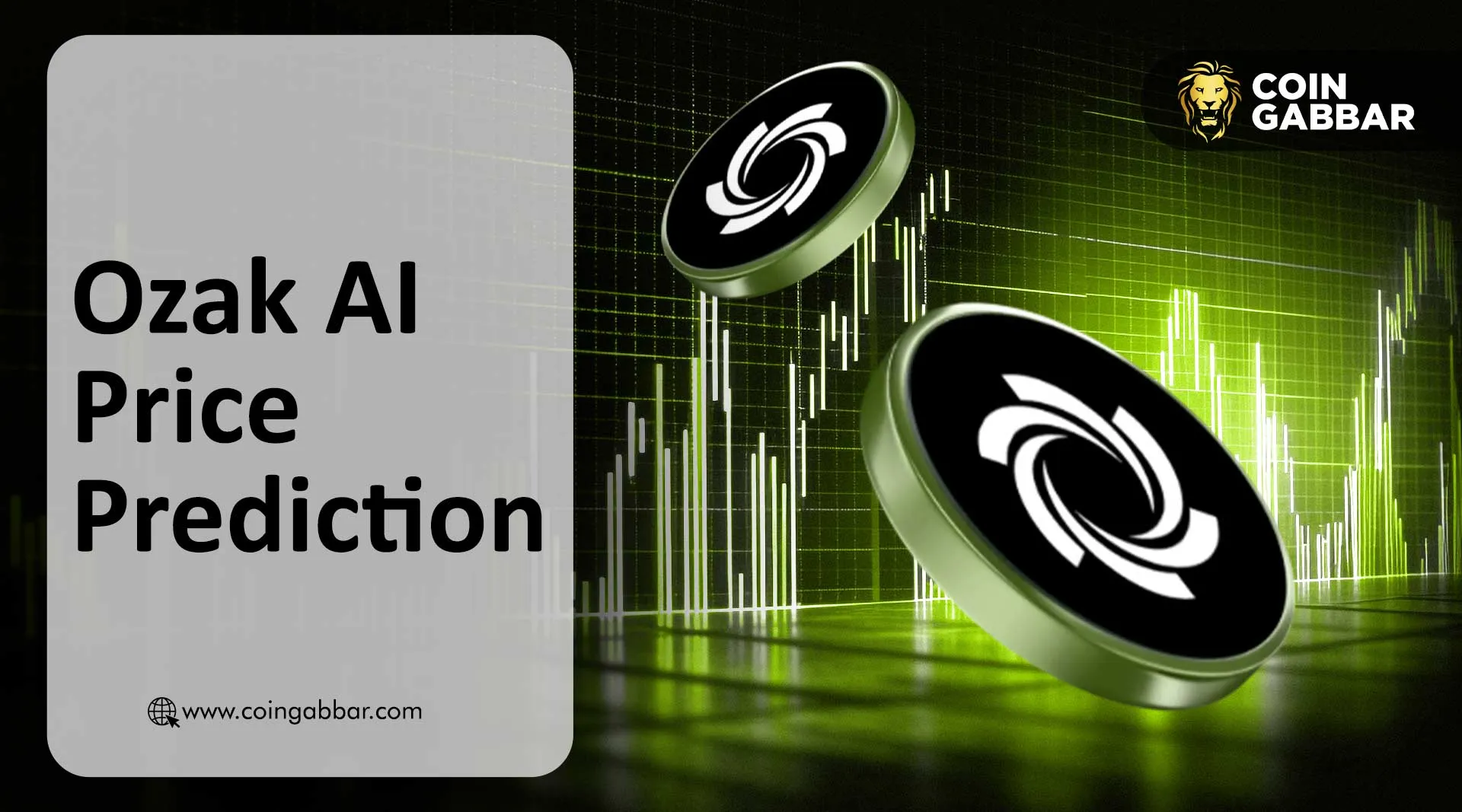 Ozak AI listing countdown with OZ token presale data showing 98.38% sold.