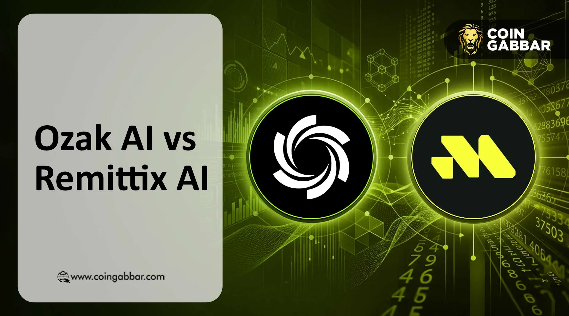 Ozak AI vs Remittix price prediction comparison 2026
