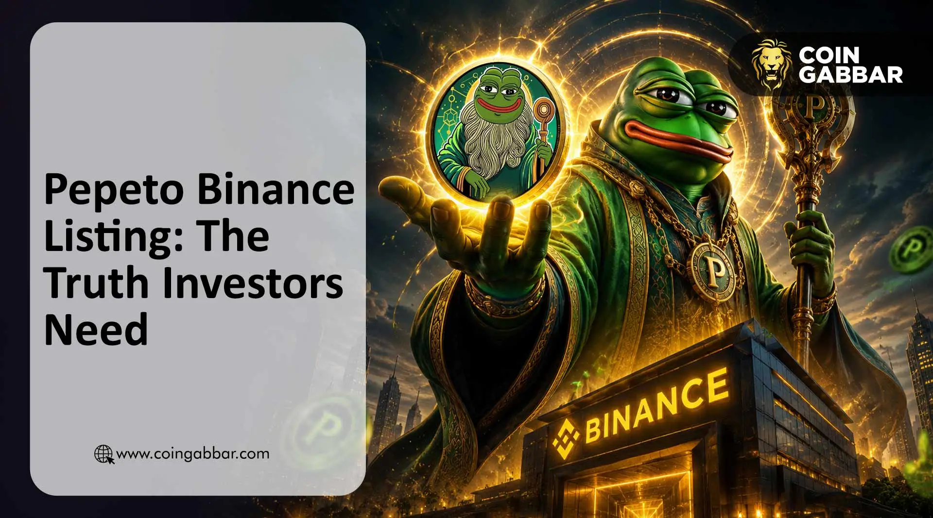 Pepeto Binance listing checklist for PEPETO token investors May 2026