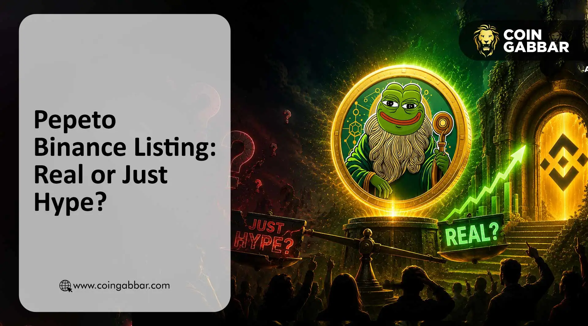 Pepeto Binance listing investigation confirmed vs speculated May 2026