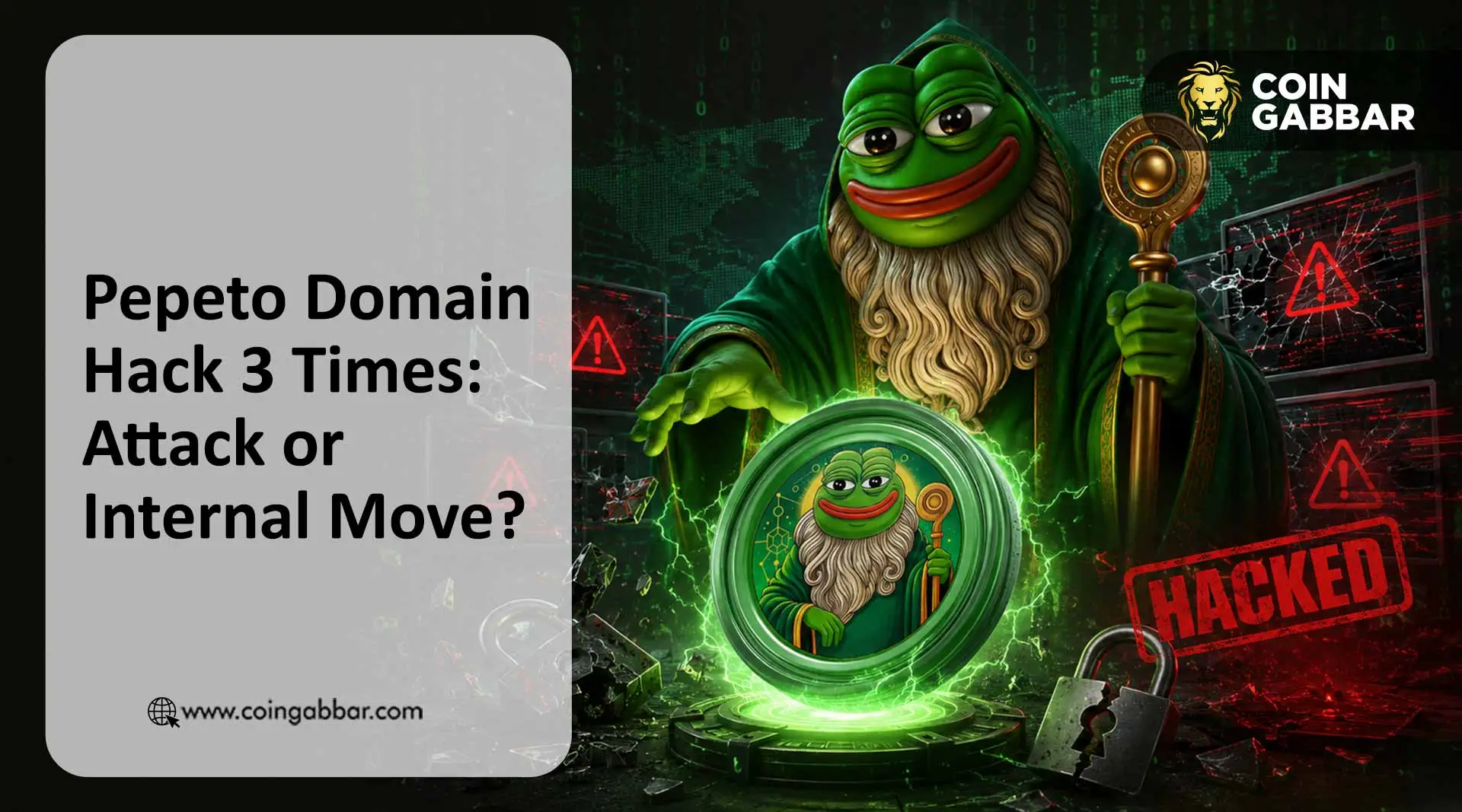 Pepeto domain hack investigation crypto presale news