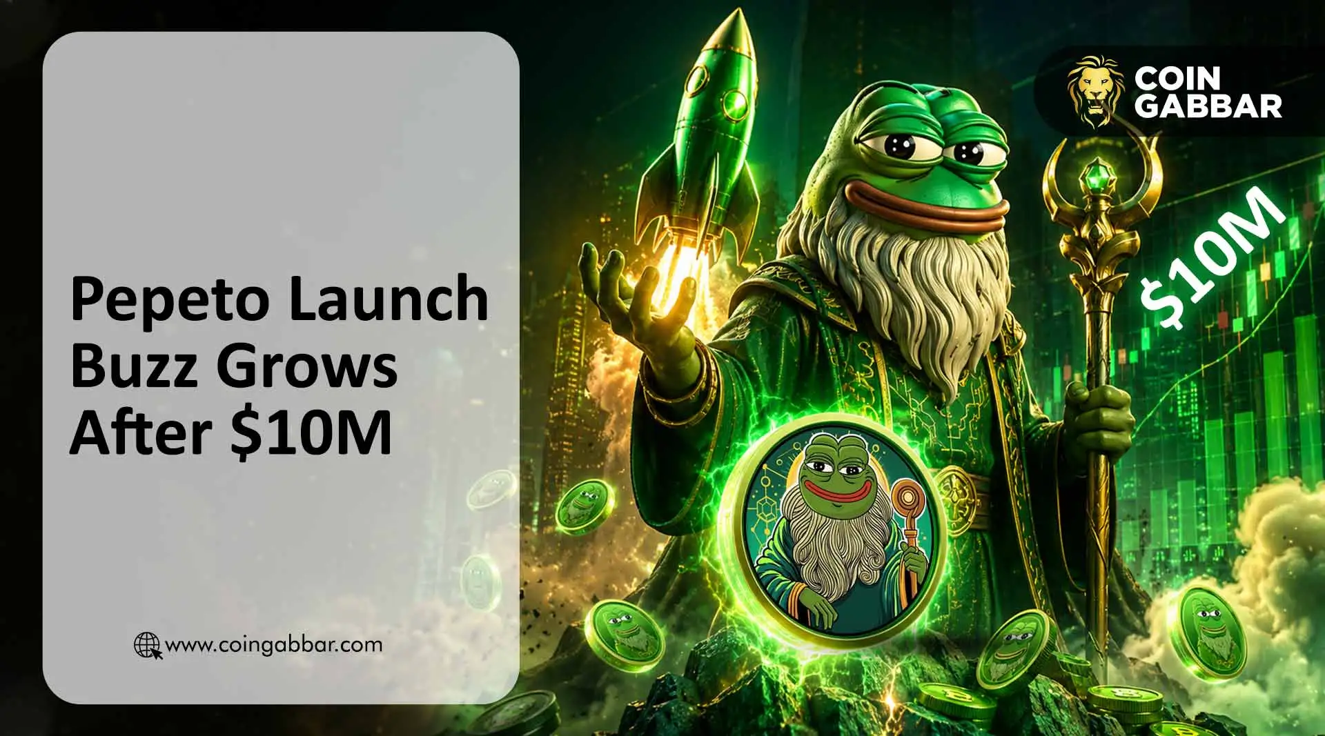 Pepeto News today: Launch Buzz Grows After $10M