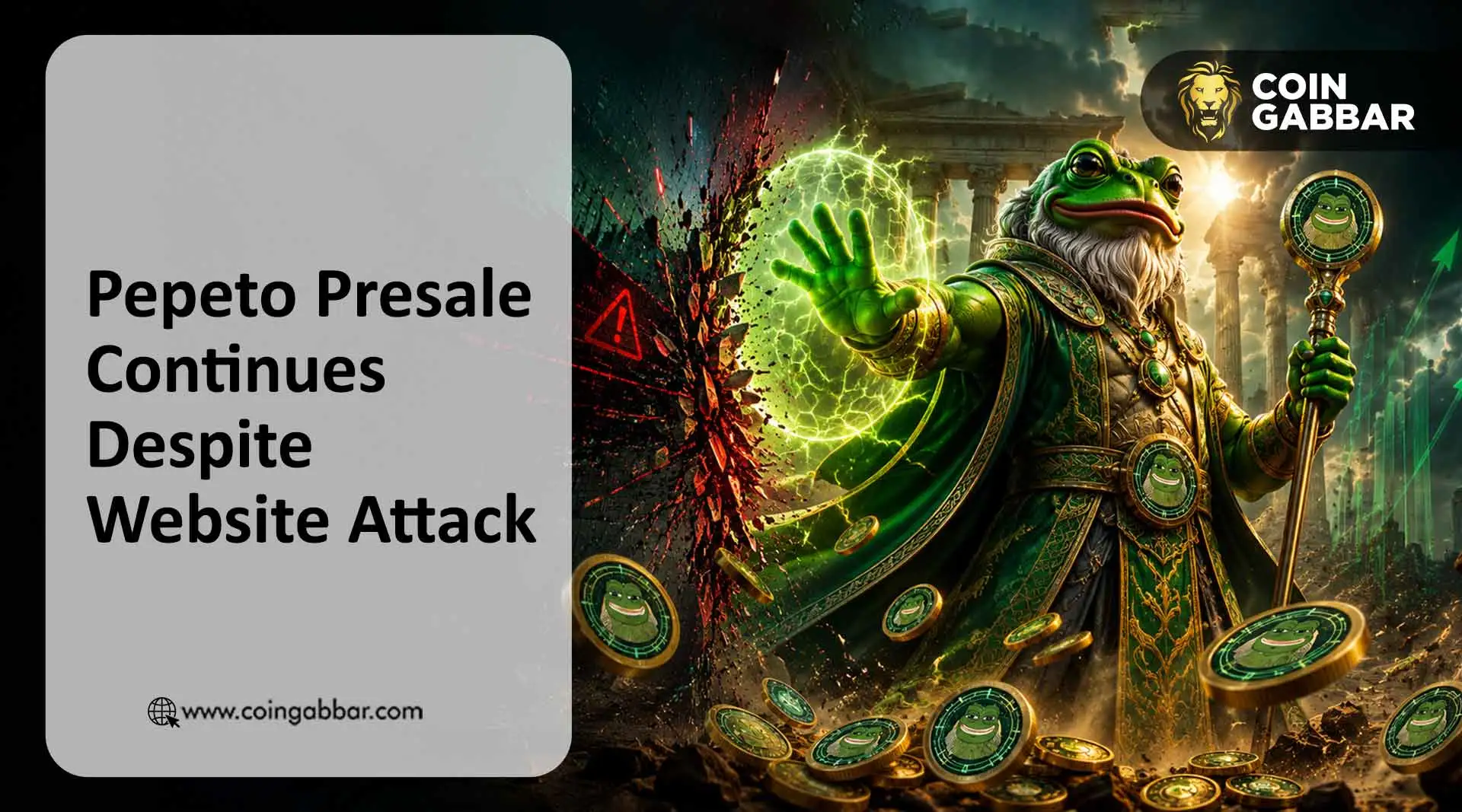 Pepeto presale continues after Pepeto.io domain attack