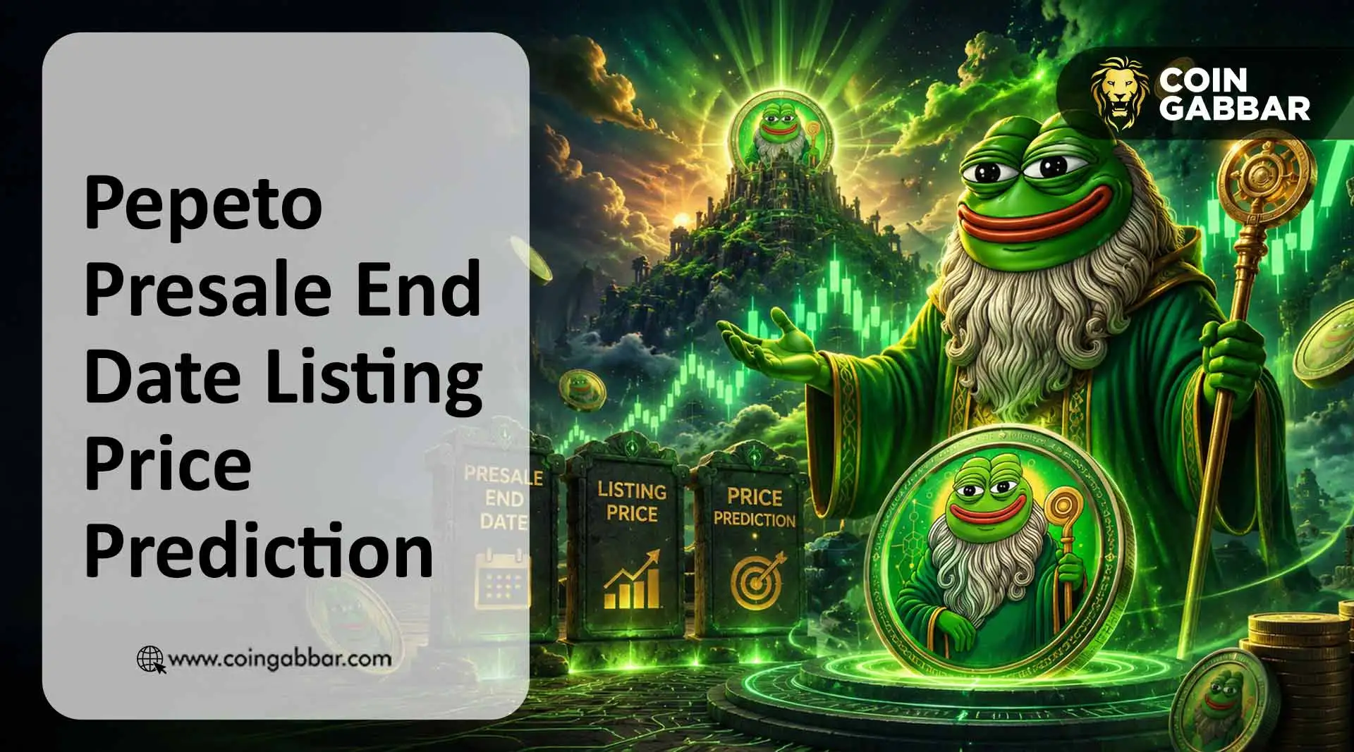 Pepeto Presale End Date and Listing Price Prediction