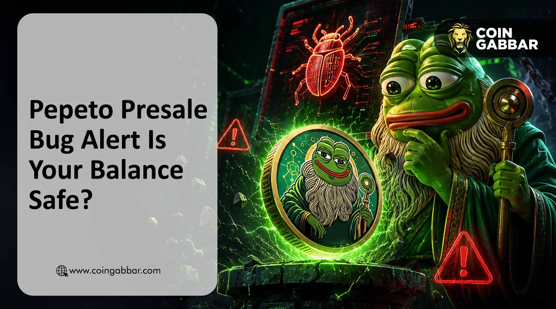 Pepeto Presale zero balance fix