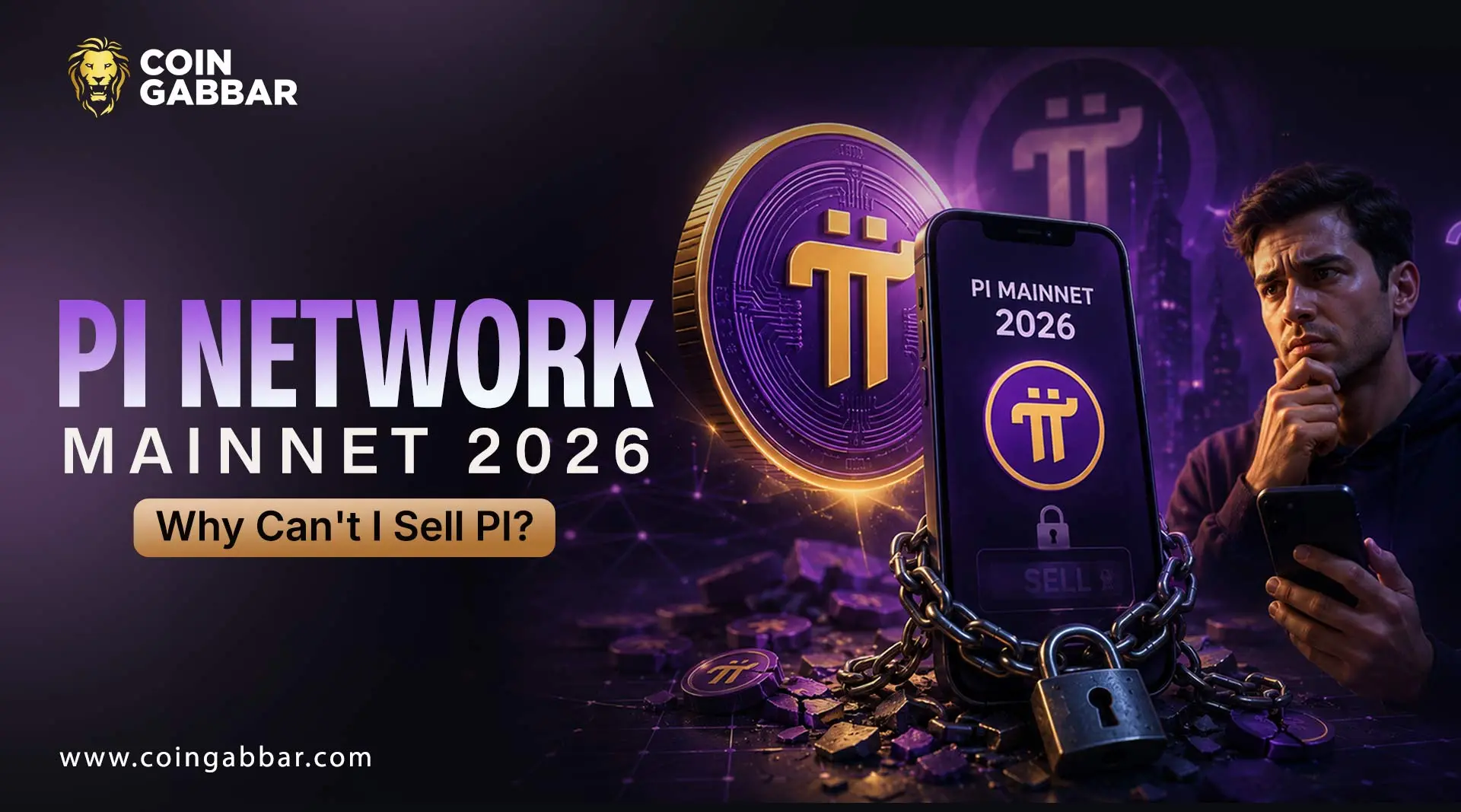 Pi Network Mainnet 2026 status why can't sell PI coins