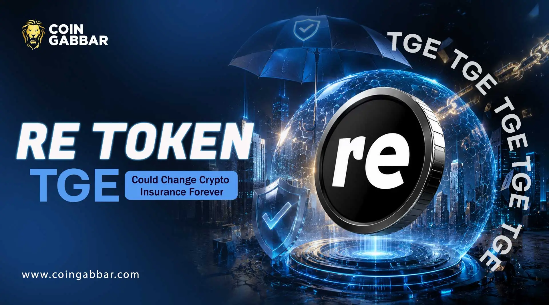 RE Governance Token TGE Could Change Crypto Insurance Forever