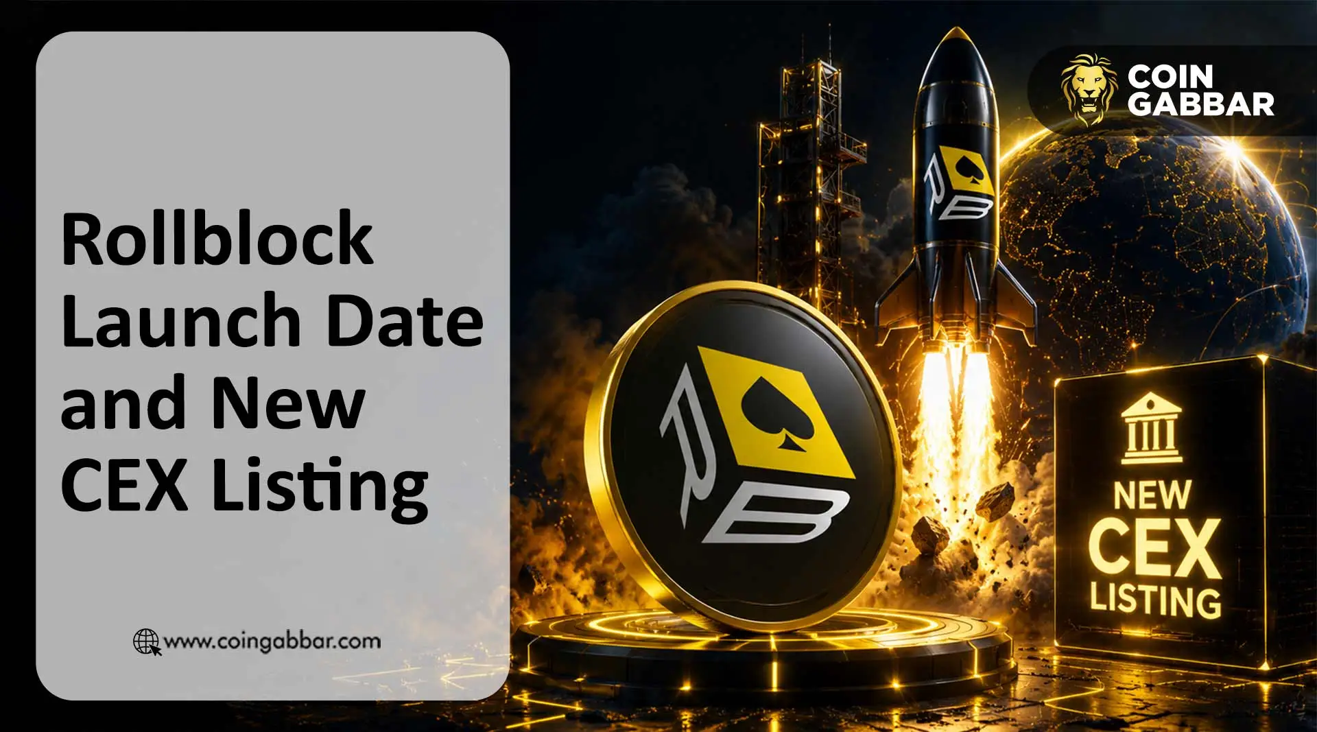 Rollblock launch date and RBLK CEX listing update