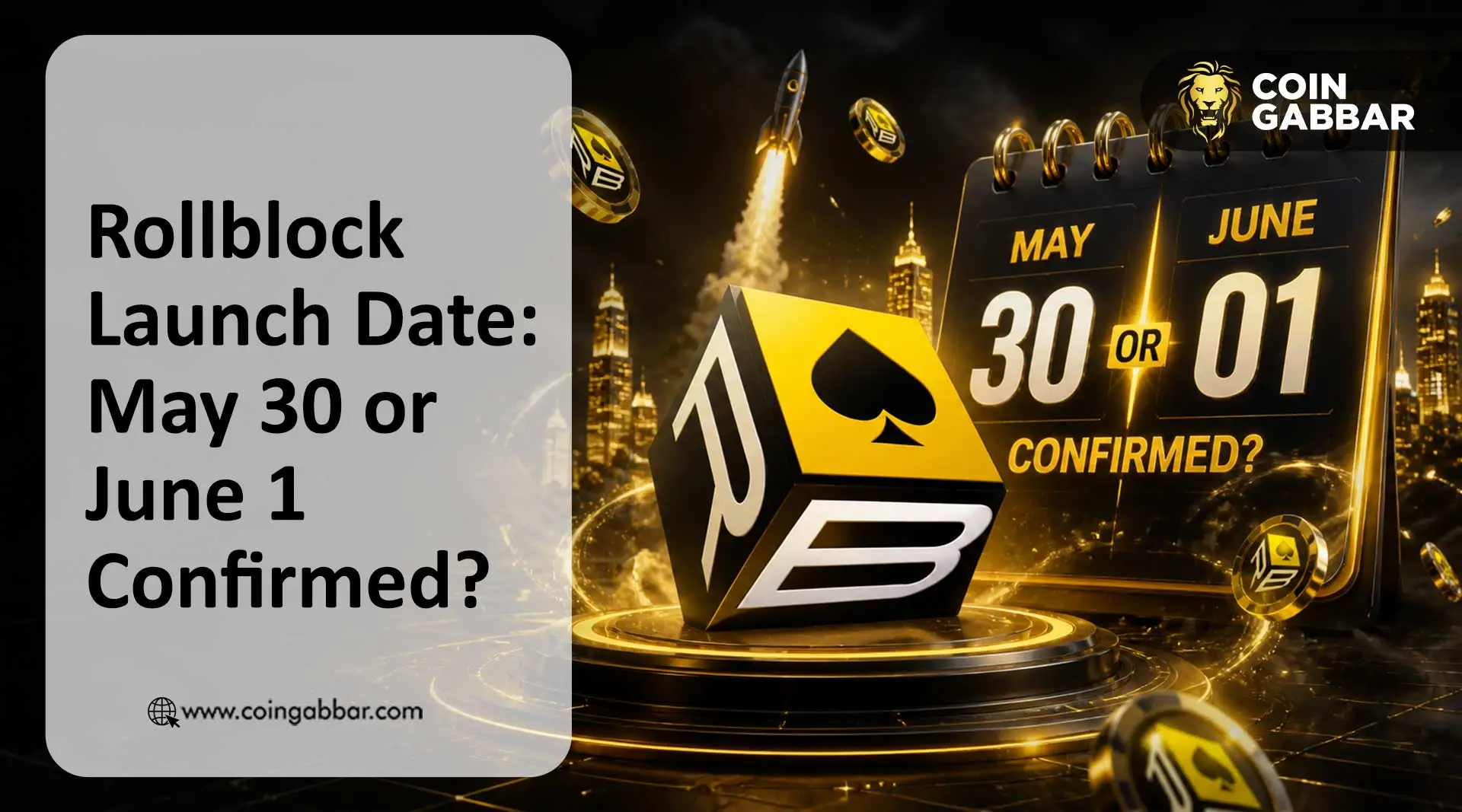 Rollblock launch date May 30 or June 1 update