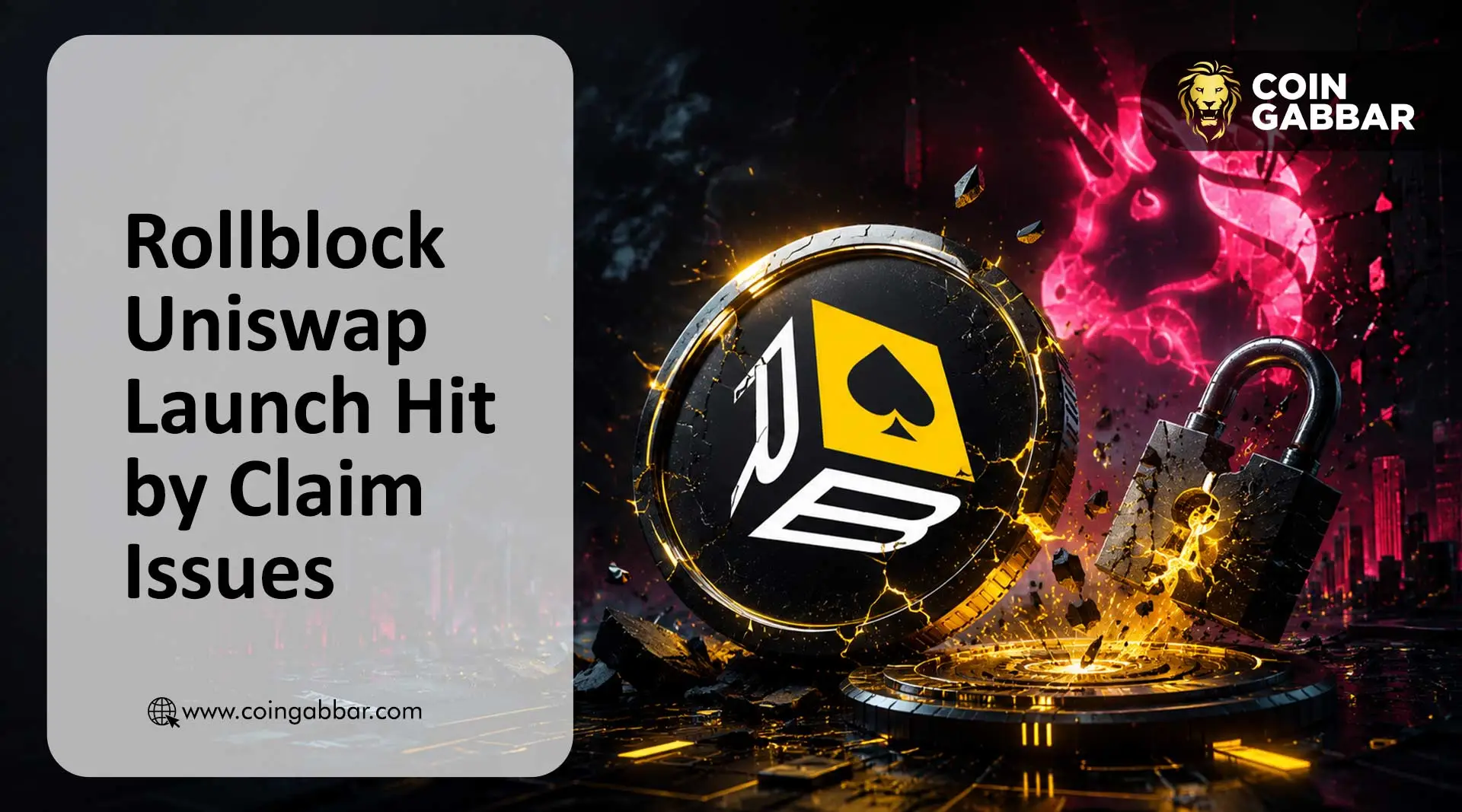 Rollblock Uniswap launch claim issues and RBLK price prediction