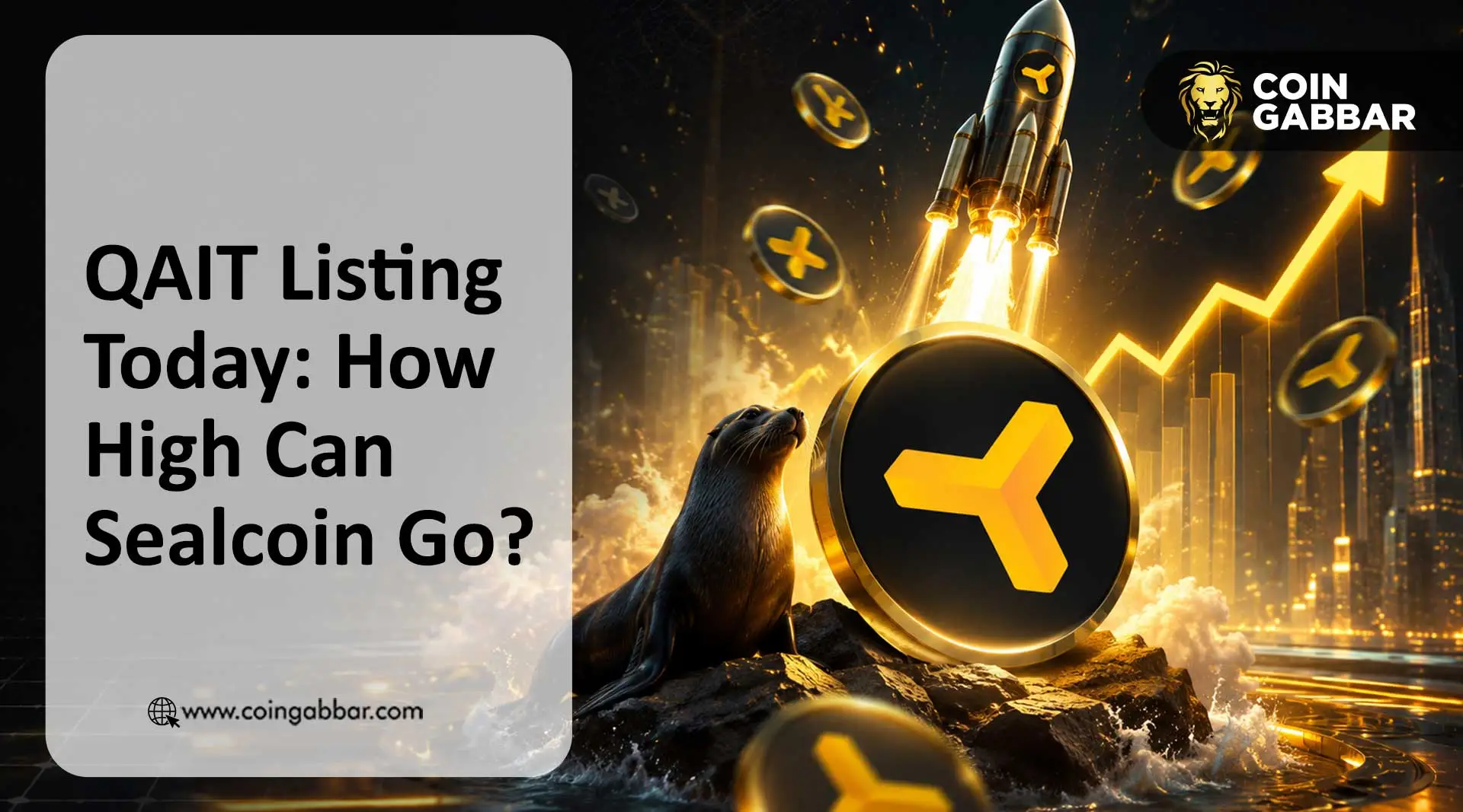 Sealcoin listing QAIT token listing price analysis