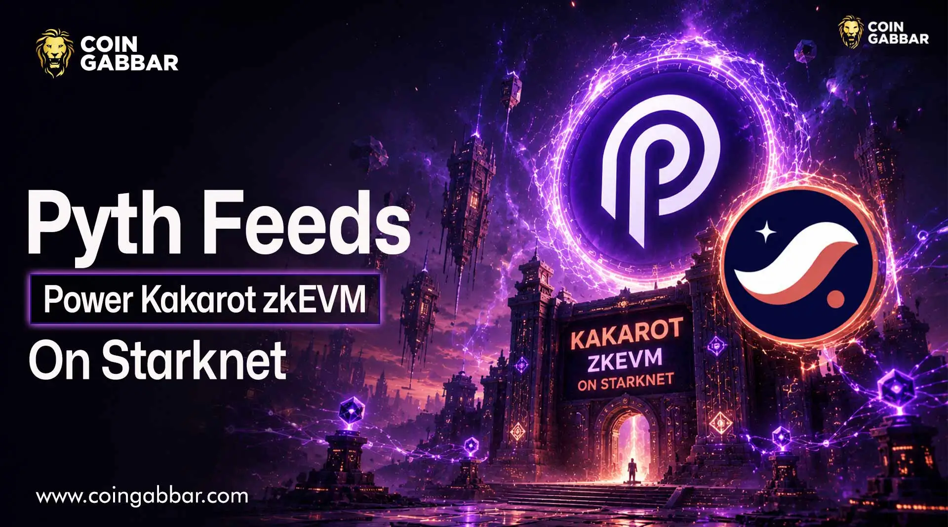 Pyth Feeds Power Kakarot zkEVM on Starknet