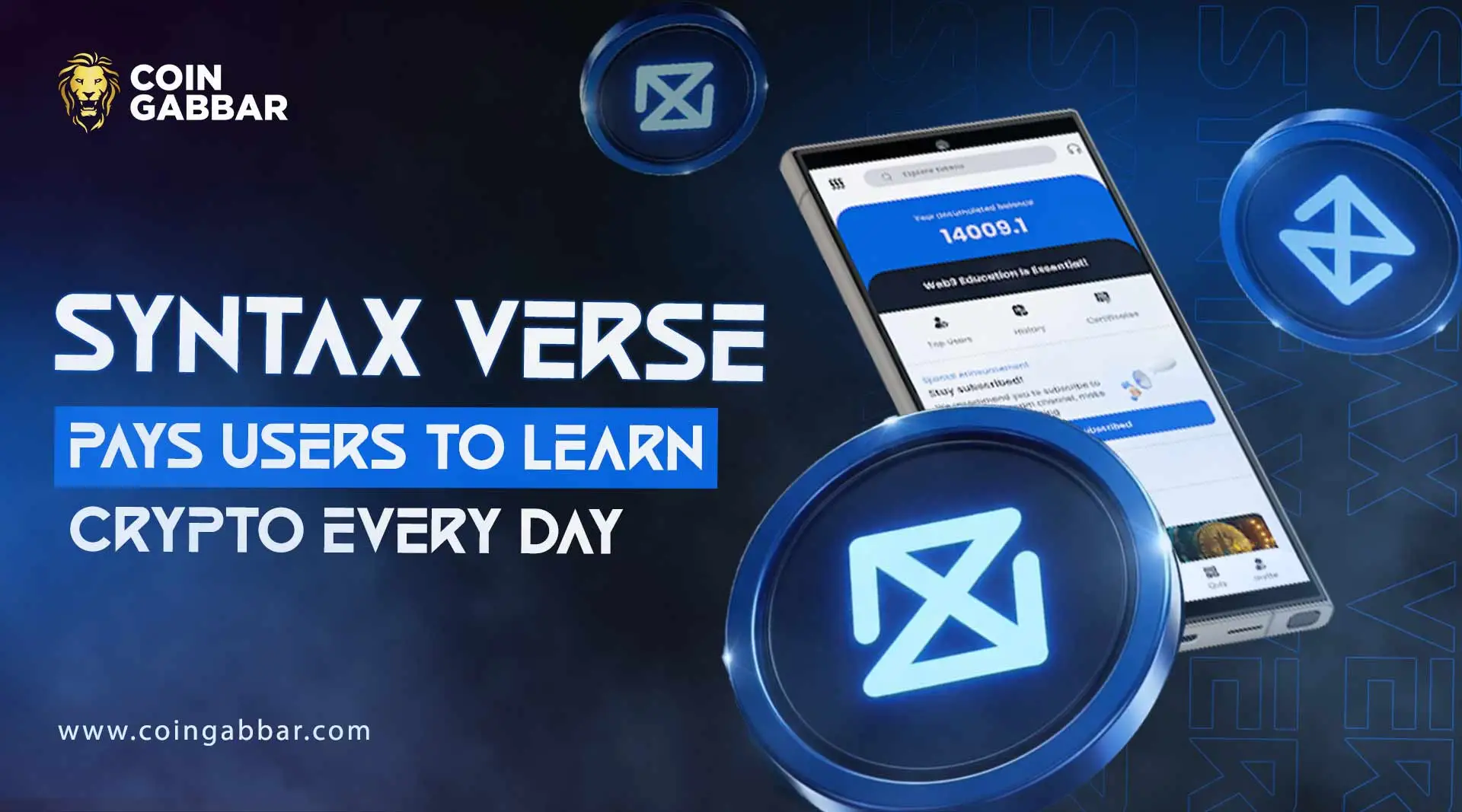SyntaxVerse Turns Crypto Learning Into Real Token Rewards