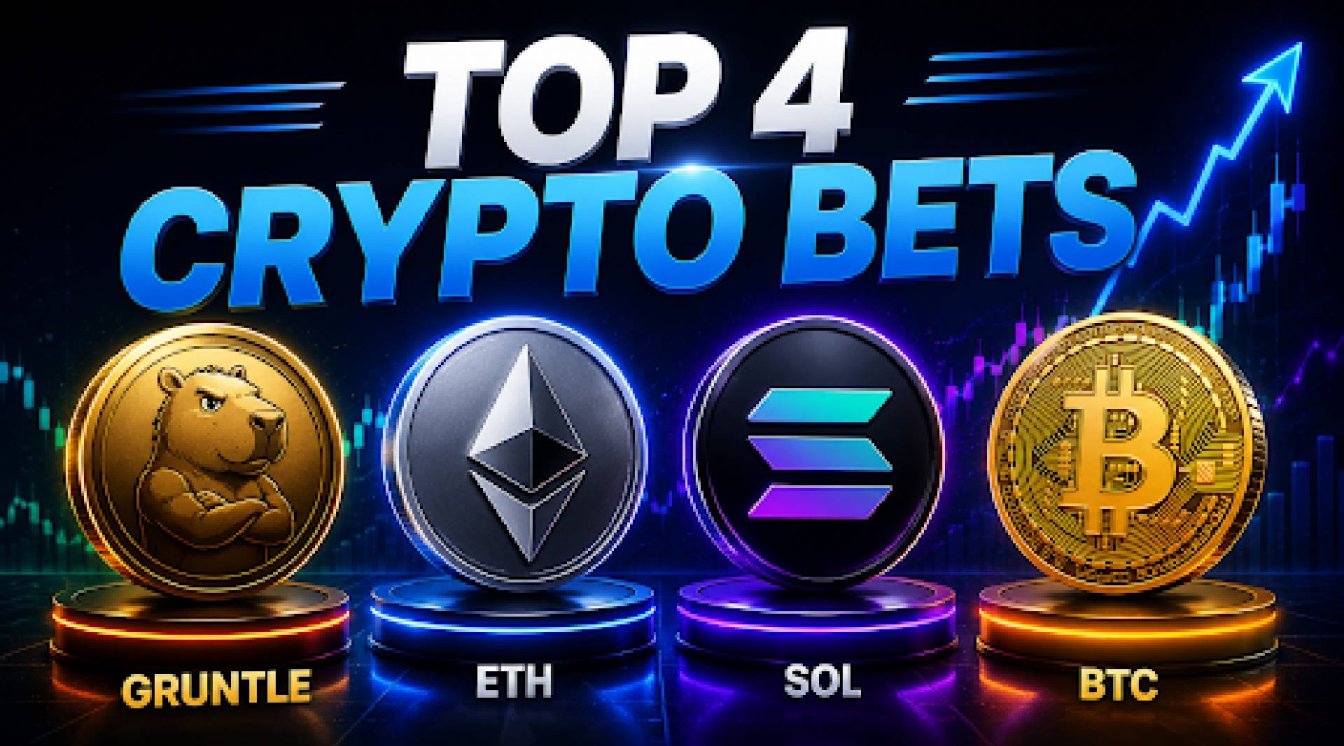 Top 4 Crypto Bets 2026