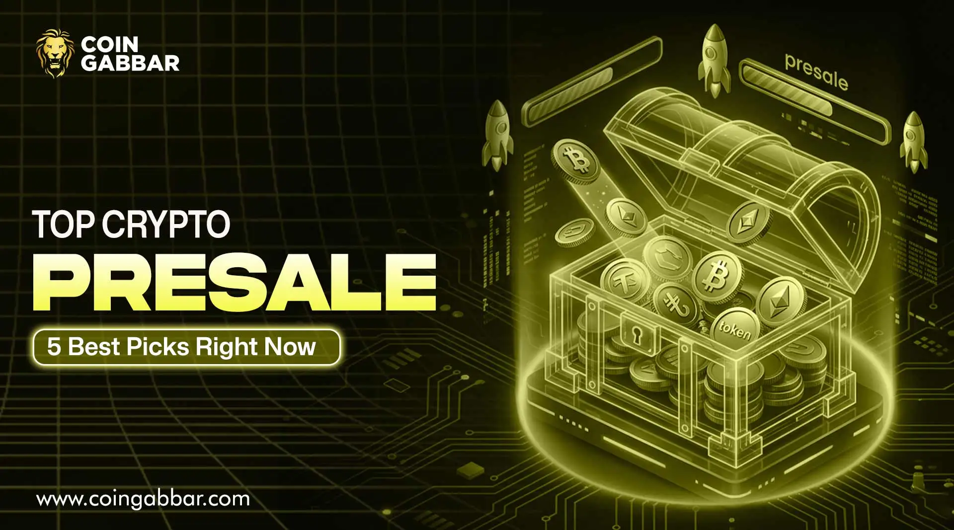 Top 5 crypto presale 2026 ranked list