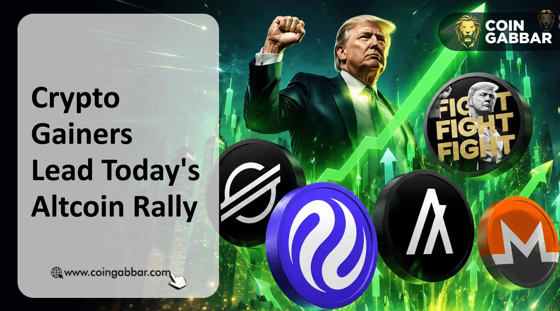 Crypto Gainers Lead Today's Altcoin Rally