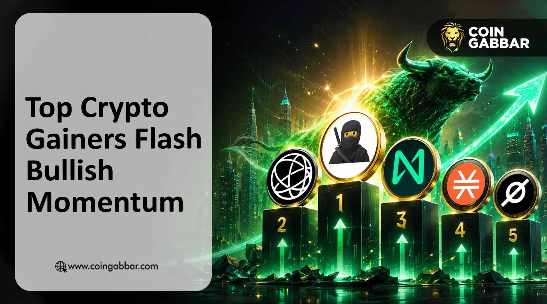 Top Crypto Gainers Flash Bullish Momentum