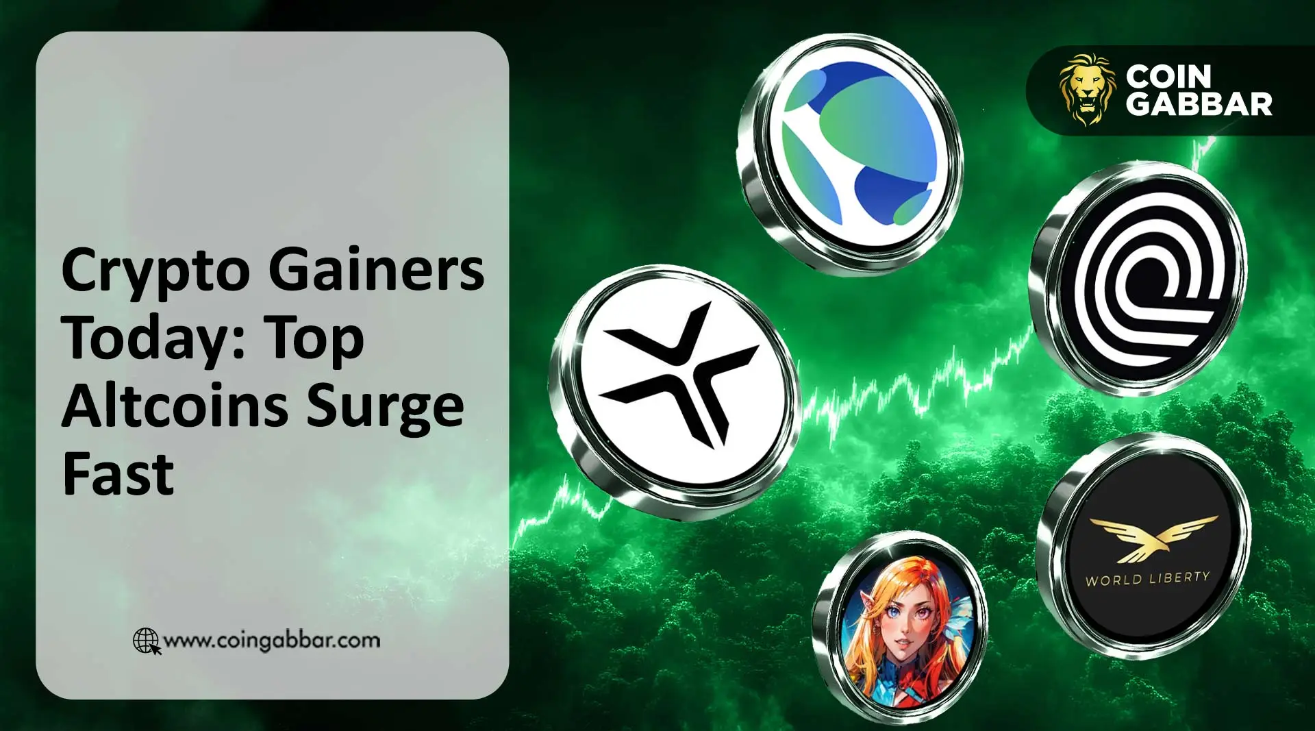 Crypto Gainers Today: Top Altcoins Surge Fast