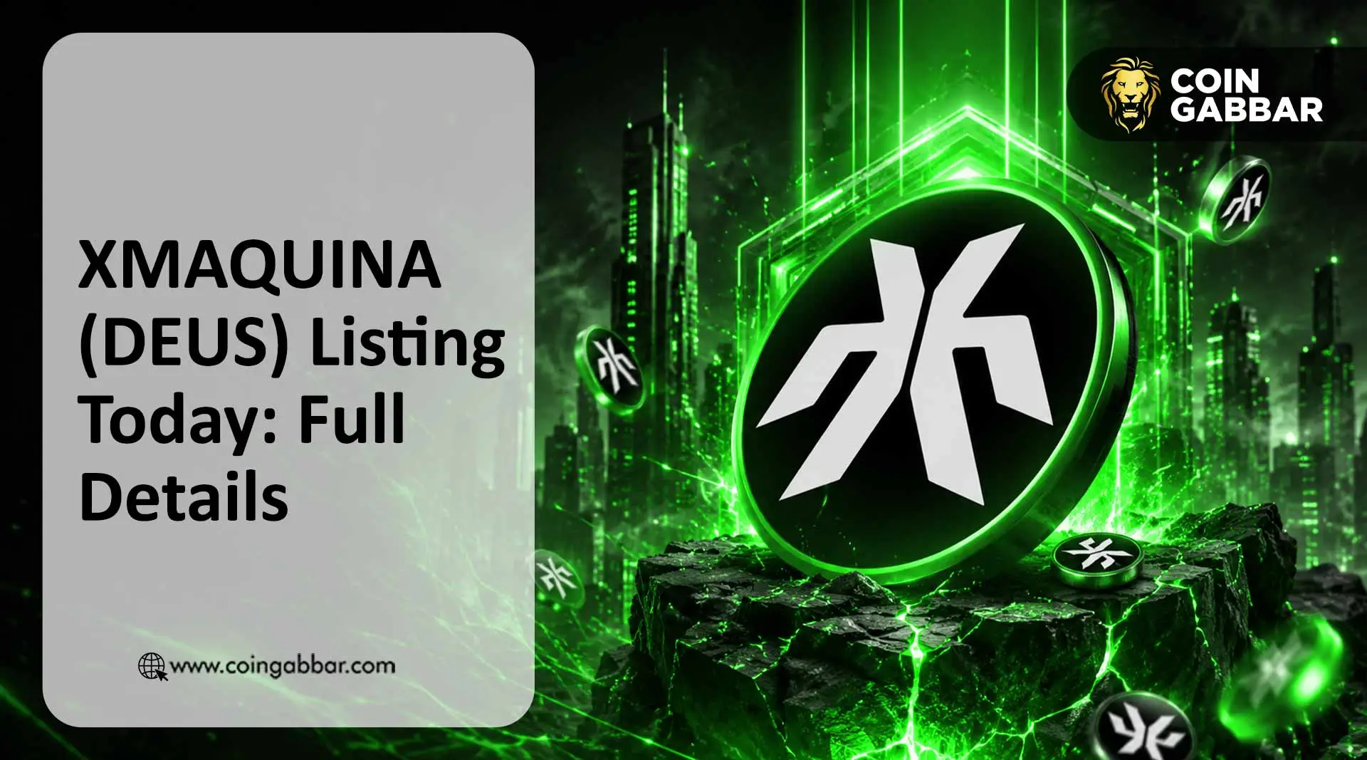 XMAQUINA Listing on KuCoin and BitMart Today