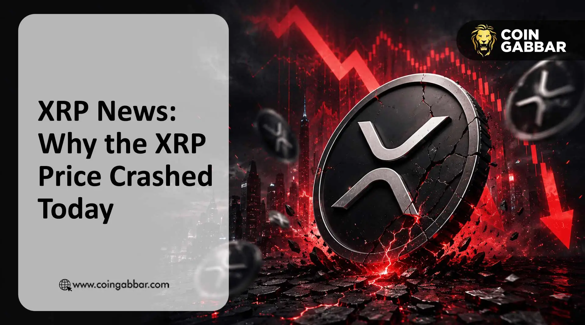 XRP News: price crash today after Goldman Sachs ETF exit