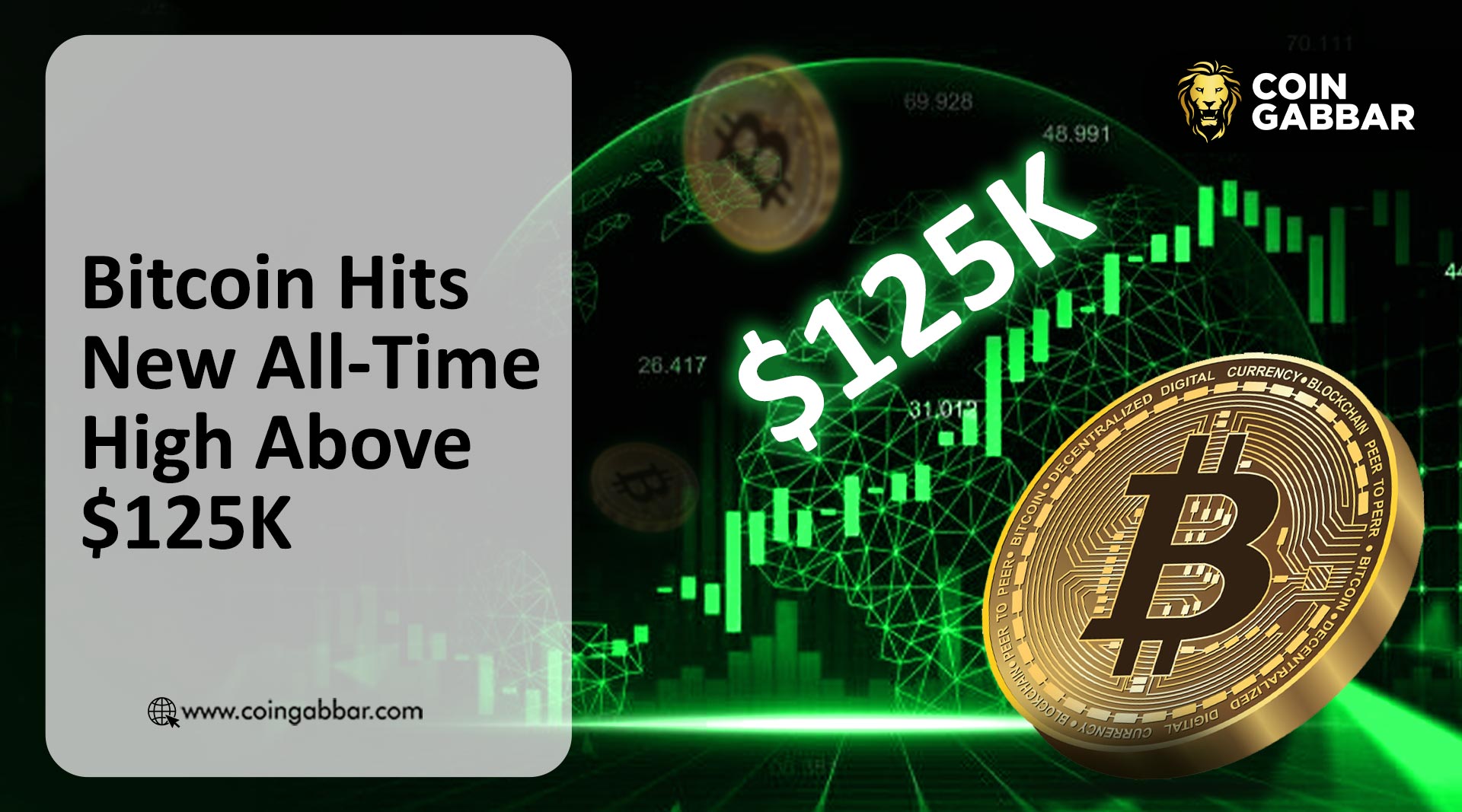 Bitcoin Hits New All-Time High Above $125K