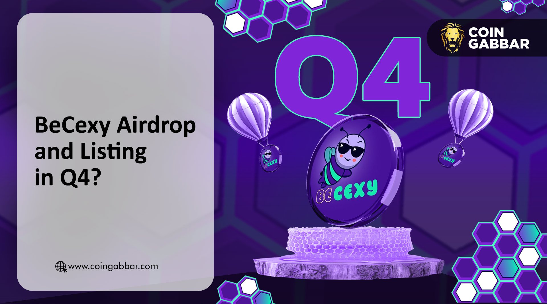 BeCexy Airdrop and Listing