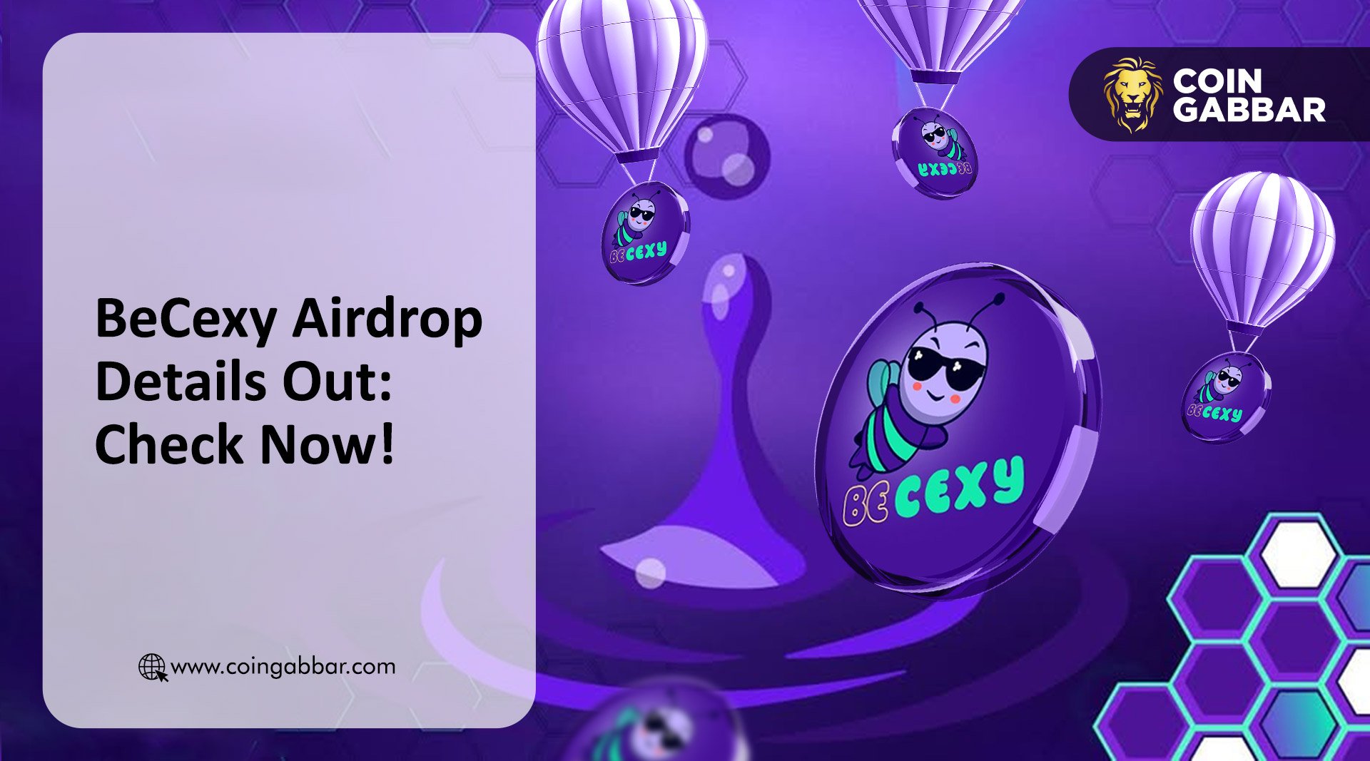 BeCexy Airdrop Details Out
