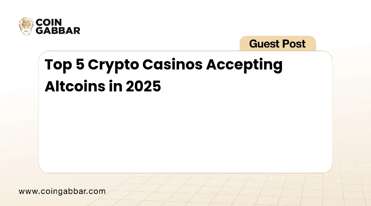 Top 5 Crypto Casinos Accepting Altcoins in 2025