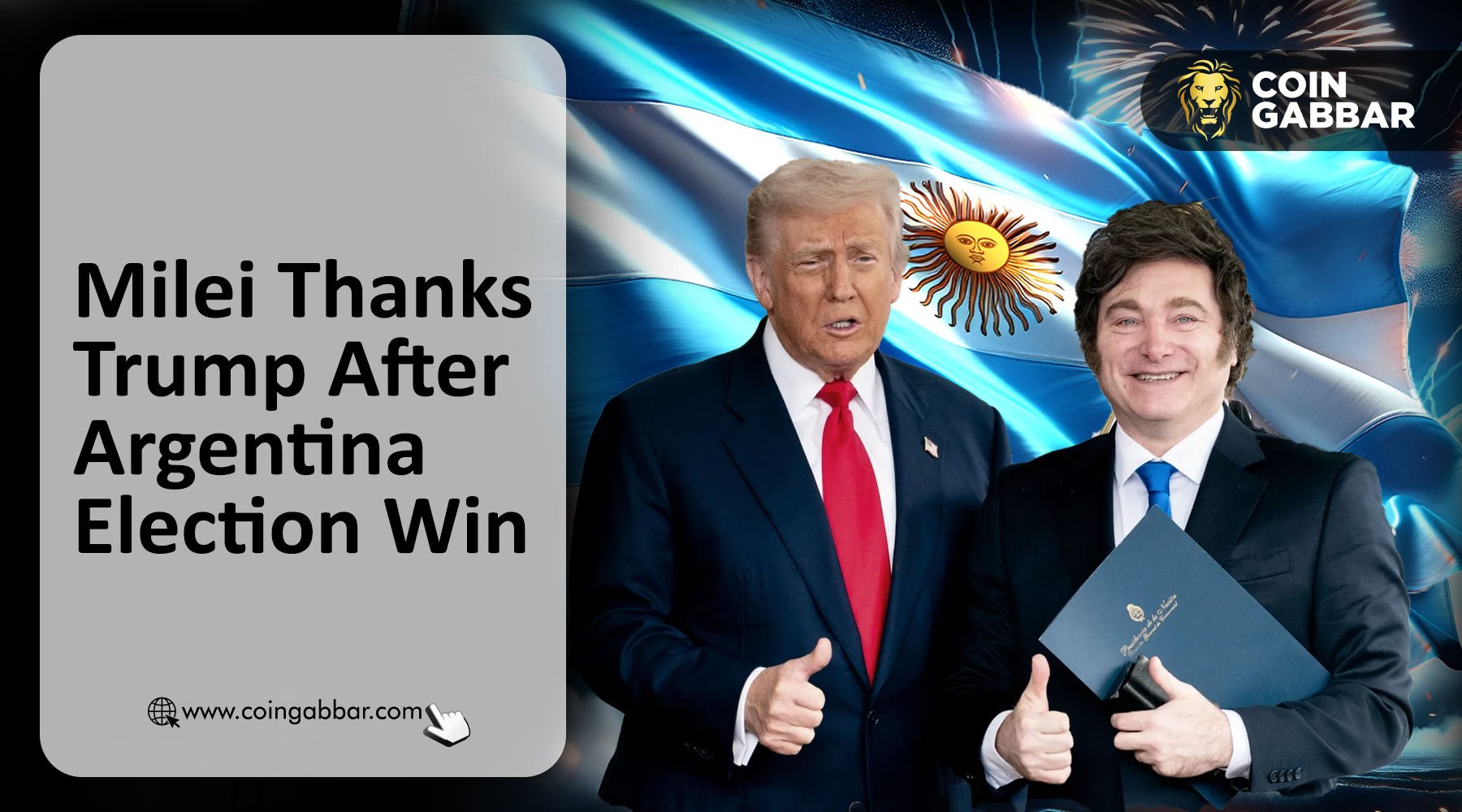 Milei Thanks Trump After Argentina Election Win