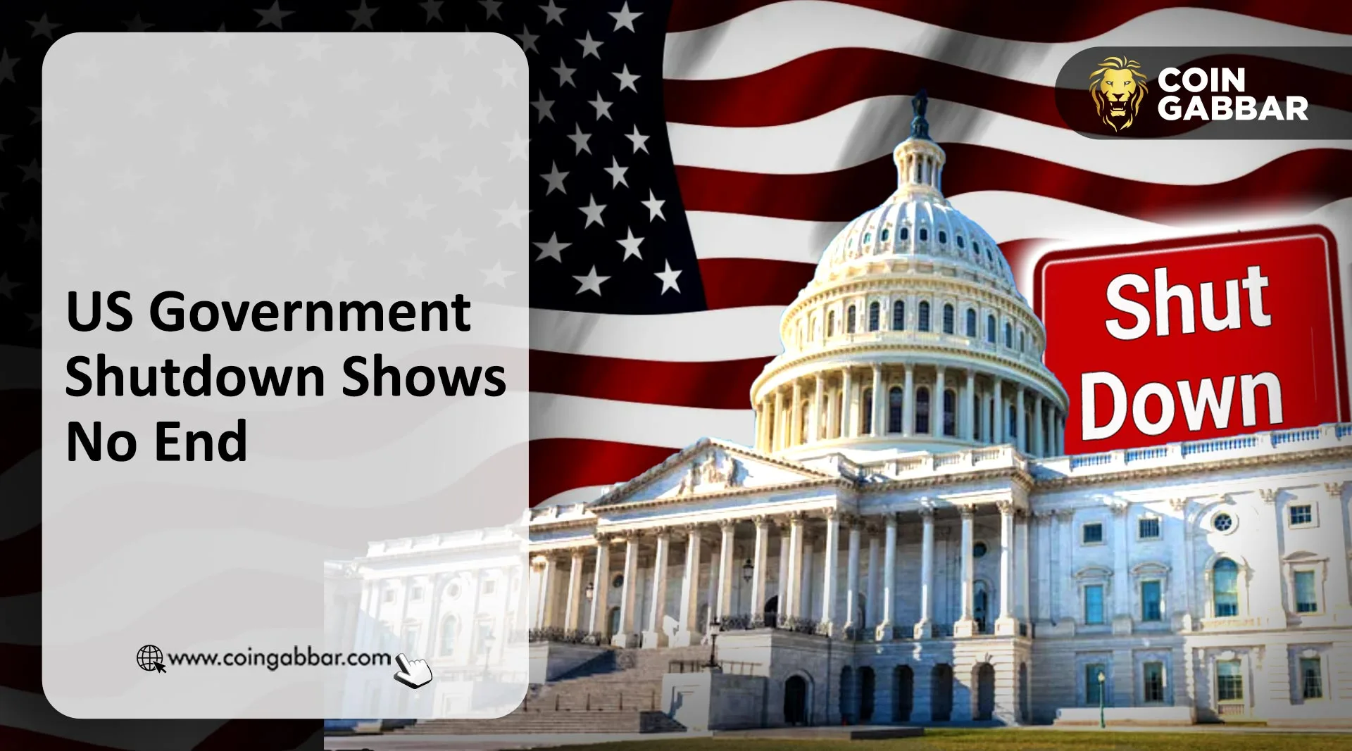 US Government Shutdown Shows No End
