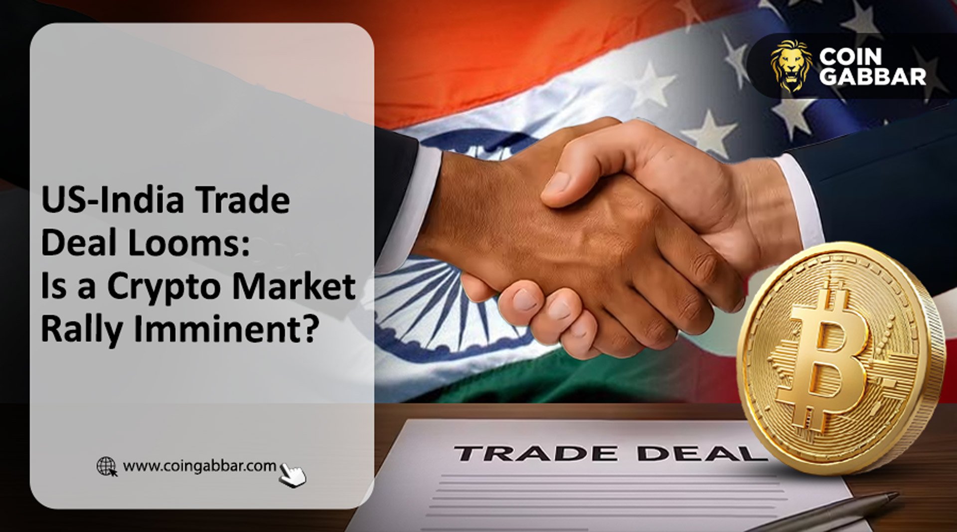 US-India Trade Deal Ahead