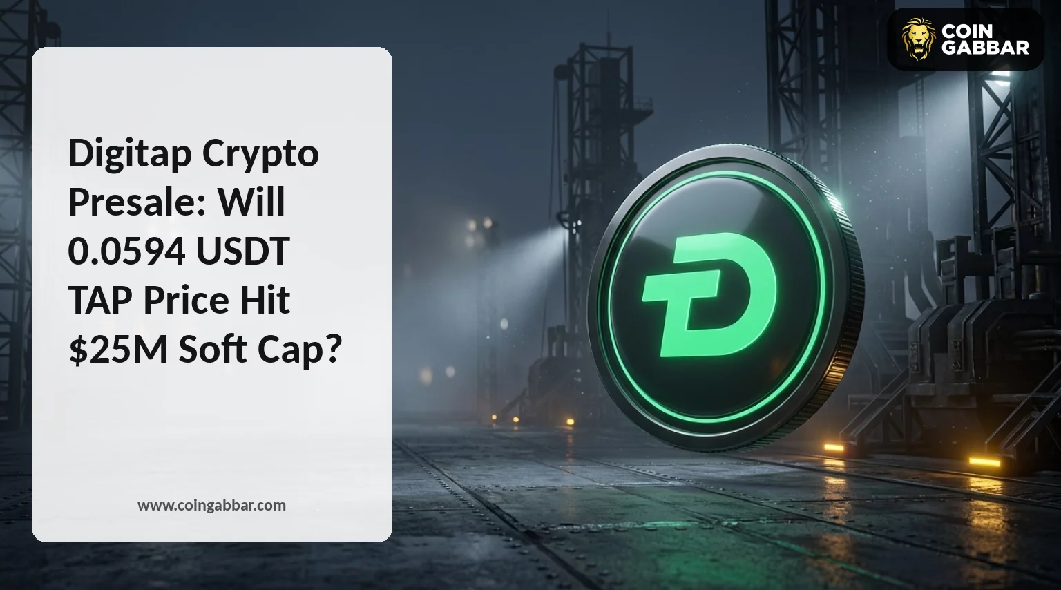 Digitap Crypto Presale: Will 0.0594 USDT TAP Price Hit $25M Soft Cap?