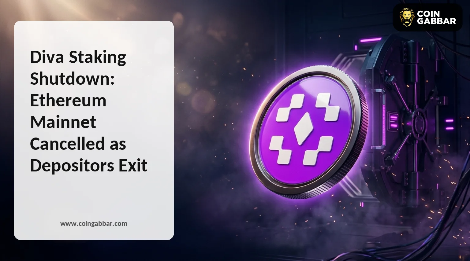 Diva Staking Shutdown: Early Stakers Must Withdraw ETH