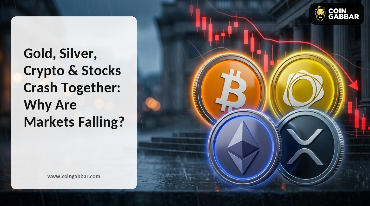 Gold, Silver, Crypto & Stocks Crash Together: Why Are Markets Falling?