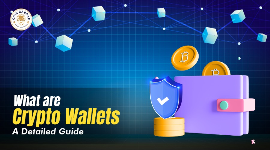 Crypto wallet illustration with Bitcoin.