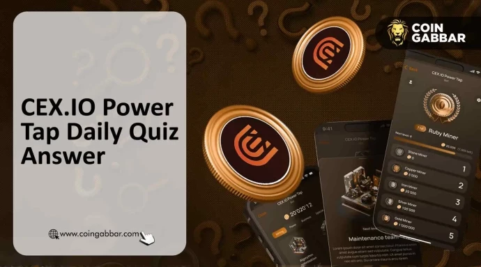 CEX.IO Daily Quiz Answer