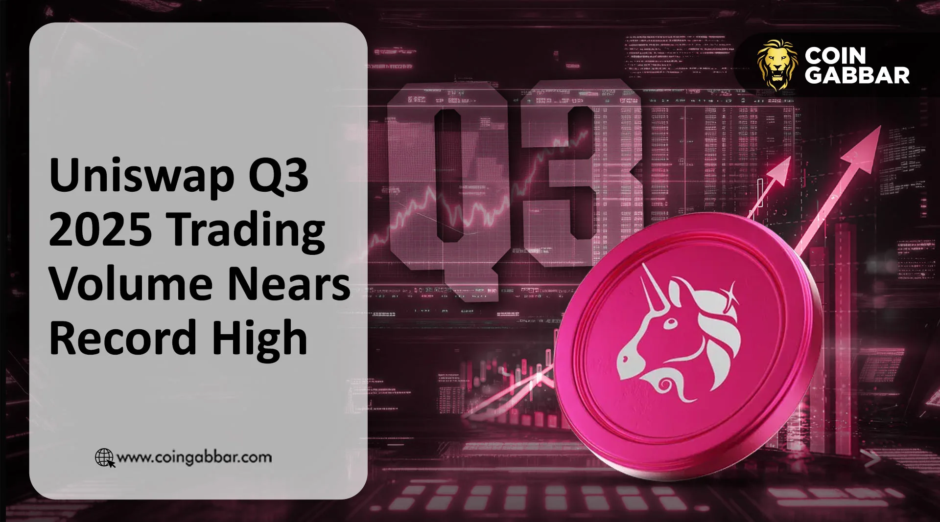 Uniswap Q3 2025 Trading Volume Nears Record High