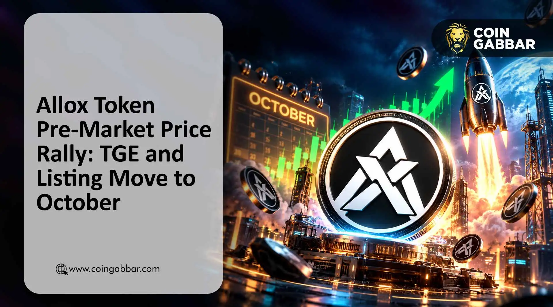Octodeer Allox Token Pre-Market Price Jumps as TGE Nears in October