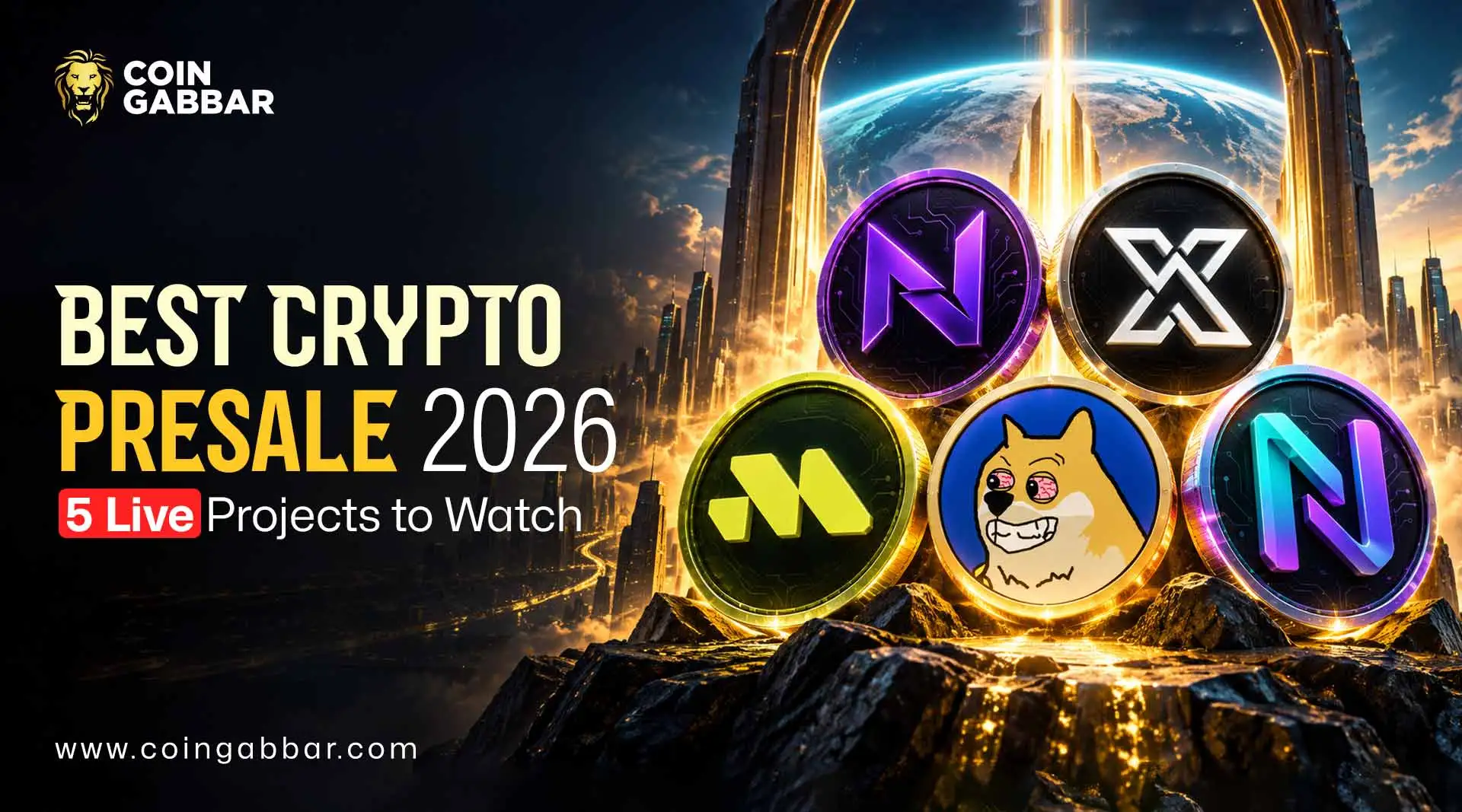 Best Crypto Presale 2026: 5 Live Projects to Watch