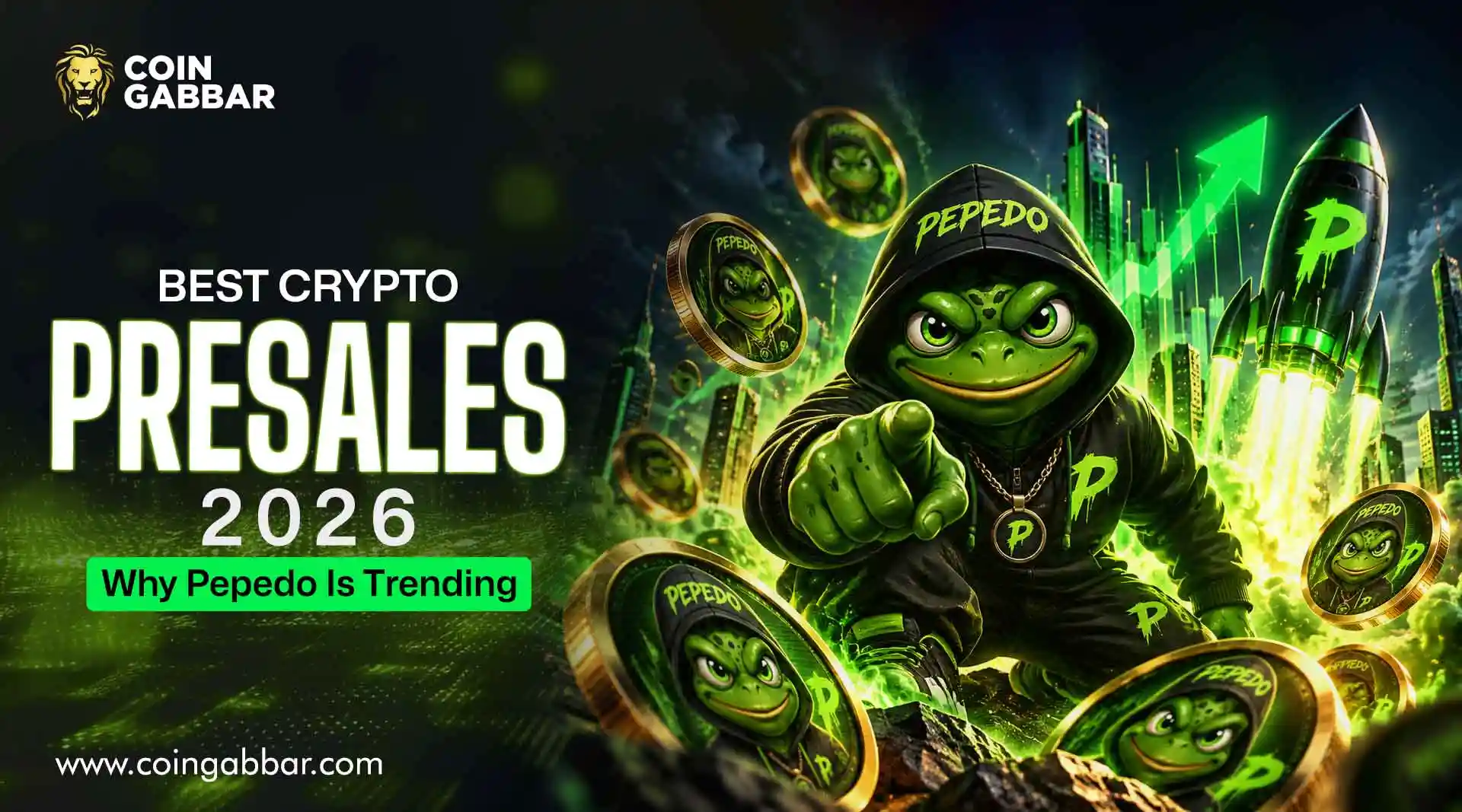 Best crypto presales 2026 Pepedo meme coin presale