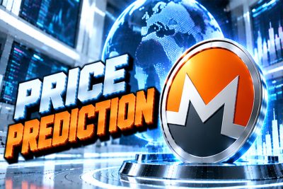 Monero price prediction chart showing XMR support and $600 target
