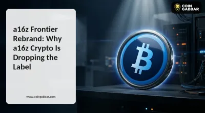 a16z Frontier rebrand logo from the a16z Crypto rename announcement