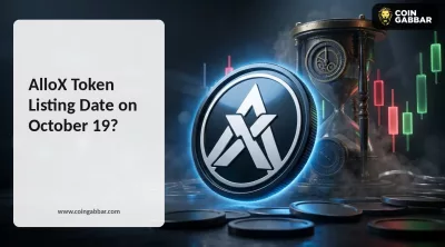 AlloX token listing date October 19 premarket price crash