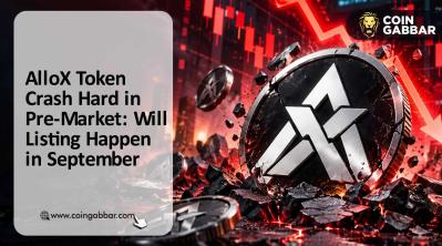 AlloX token price crash in pre-market September 2026