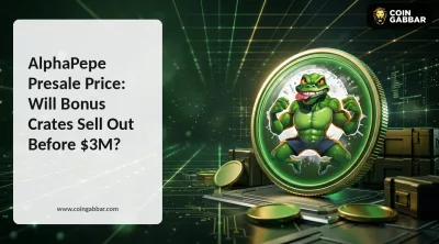 AlphaPepe presale price update with $2.96M raised