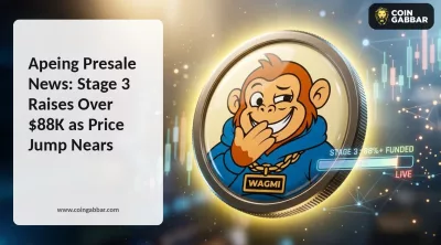 Apeing Presale News shows Stage 3 progress before the next presale price hike