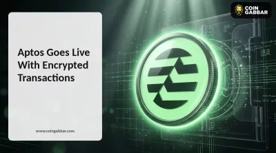 Aptos Encrypted Mempool graphic showing transaction details